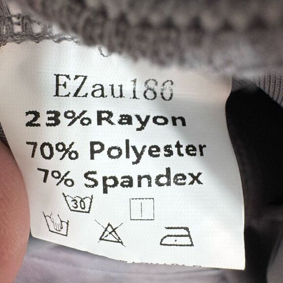 Automet Jumpsuit Womens XL Gray Sleeveless Wide Leg Drawstring Waist Romper New - Picture 9 of 12